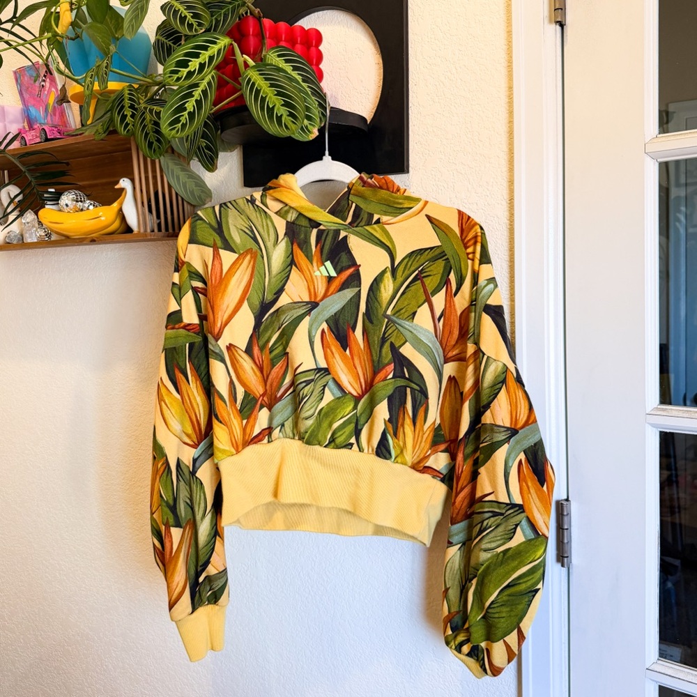 Adidas x Farm Rio - Birds of Paradise Semi Spark Jacket, XL